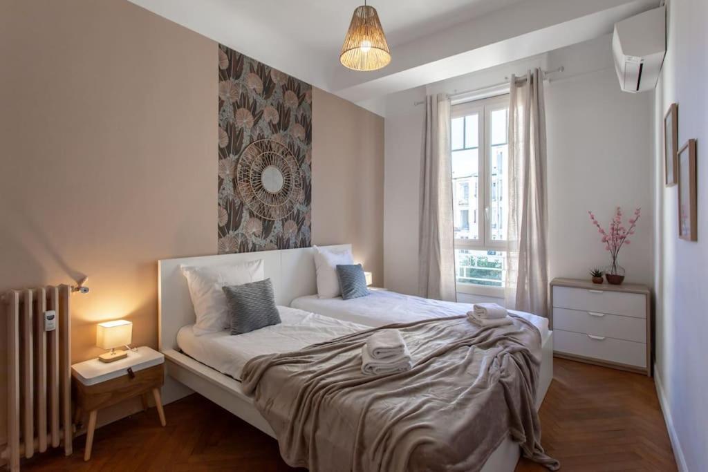 L1 Suite Auguste Valensin 10 Min A Pied Mer Clim&Wifi Nice Luaran gambar